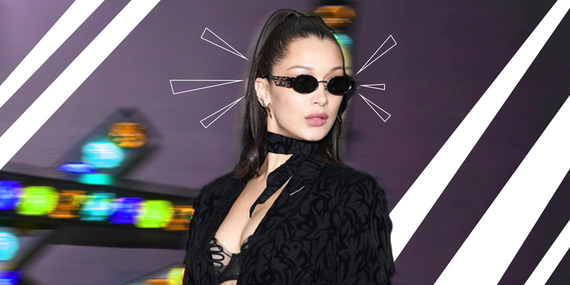 Model Bella Hadid attends Dior Homme Menswear FallWinter 20182019 show as  part of Paris Fashion Week at Grand Palais on January 20 2018 in Paris  France Photo by Laurent ZabulonABACAPRESSCOM Stock Photo 