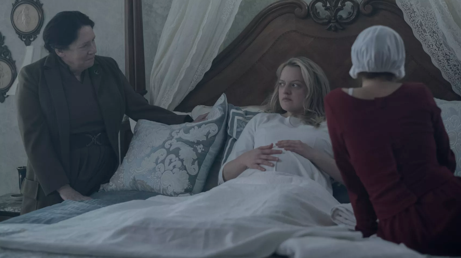 Handmaids tale sex scene.with commander whem she is pregnant