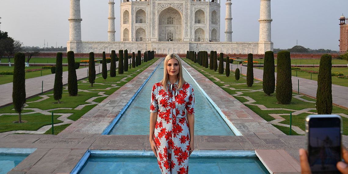 Ivanka Trump Taj Mahal