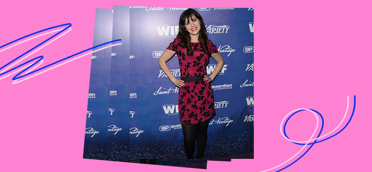 Zooey Deschanel arrives at Variety and Women in Film Pre-EMMY Event presented by Saint Vintage at Scarpetta Beverly Hills on September 21, 2012 i