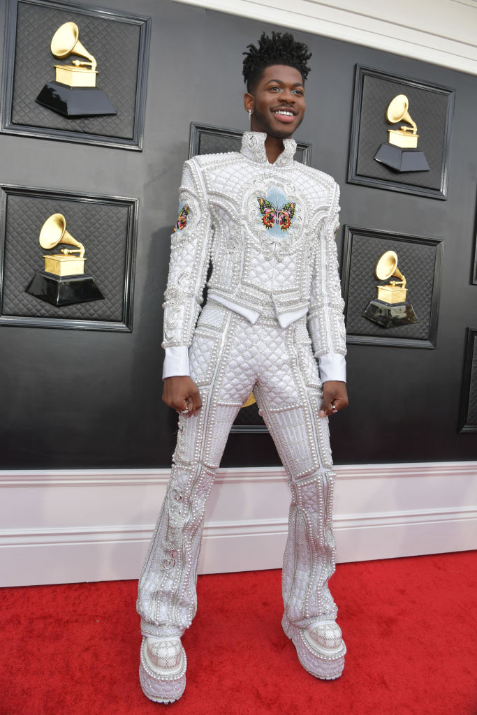 Lil Nas X at the 64th Annual Grammy Awards