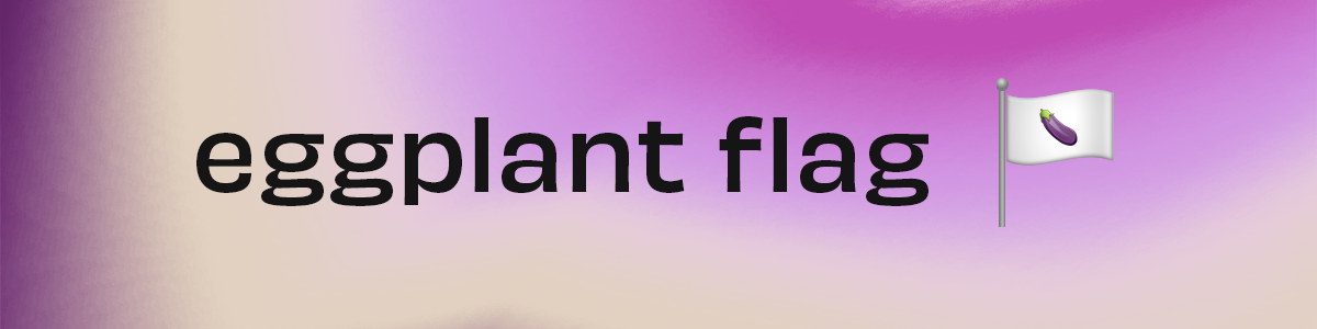 eggplant-flag-banner
