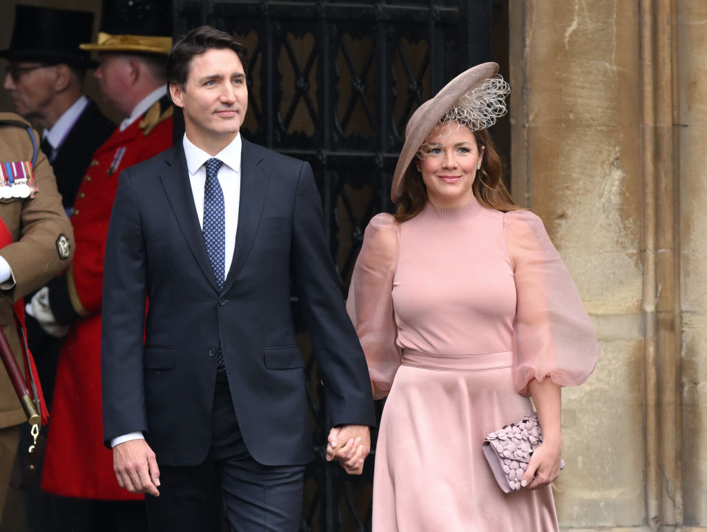 Justin Trudeau and Sophie Trudeau 
