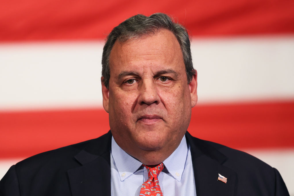 Chris Christie Attends Town Hall Event In New Hampshire