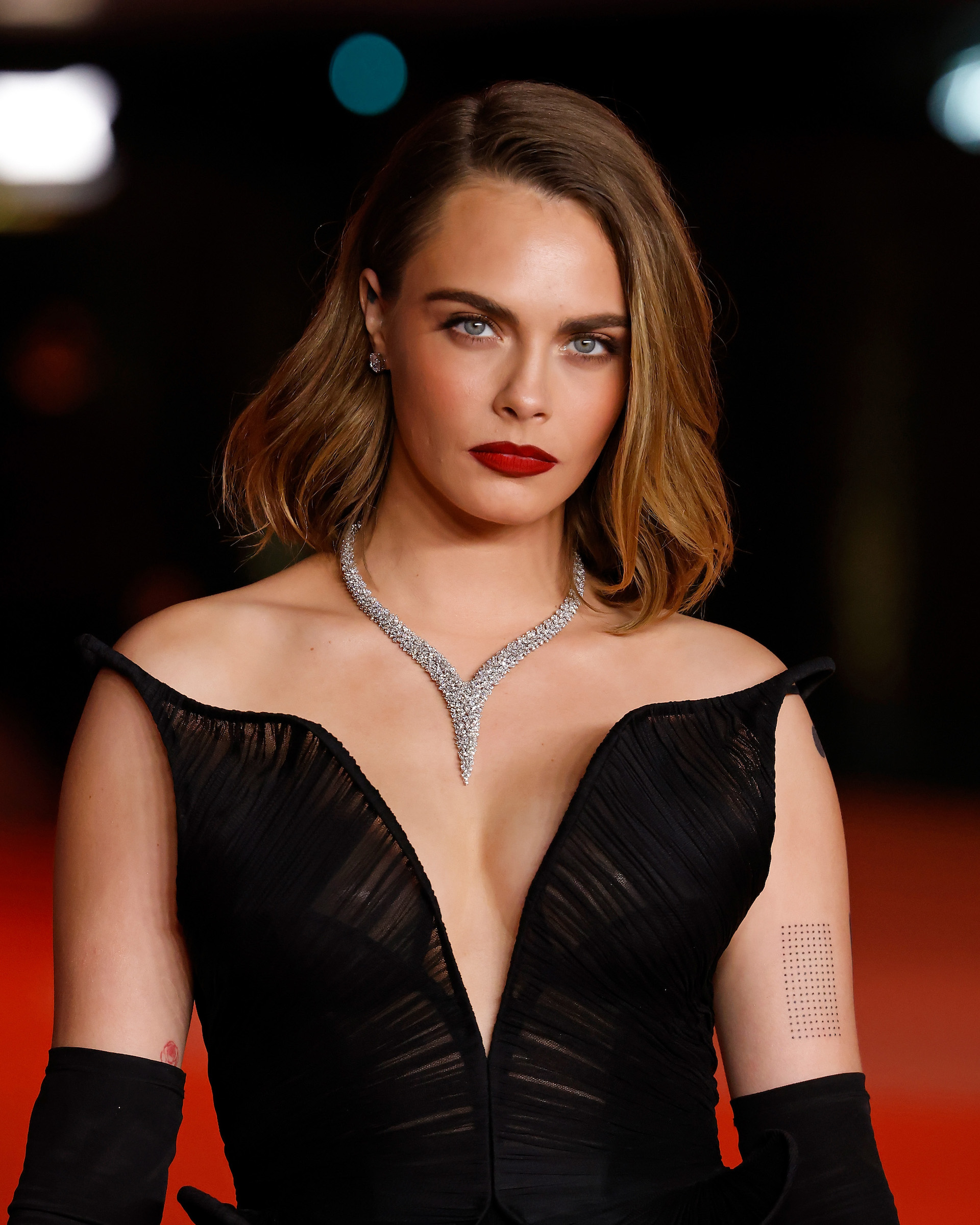 Cara Delevingne attends the 2023 Academy Museum Gala