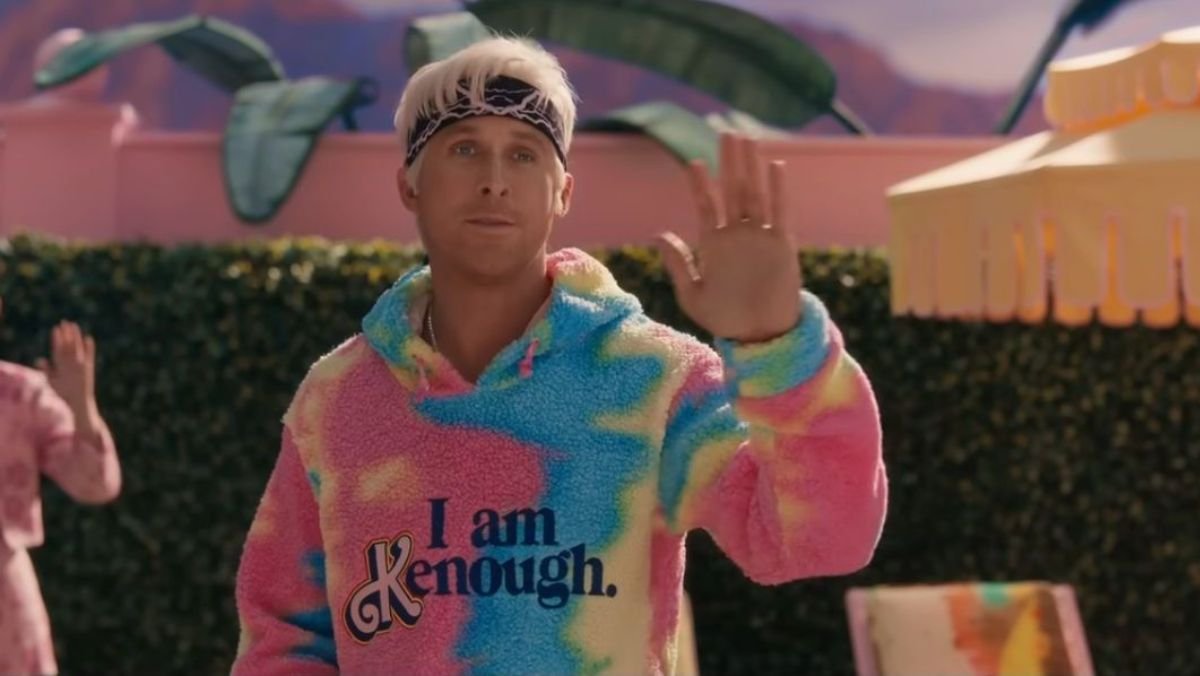 Kenenough sweater on Ryan Gosling