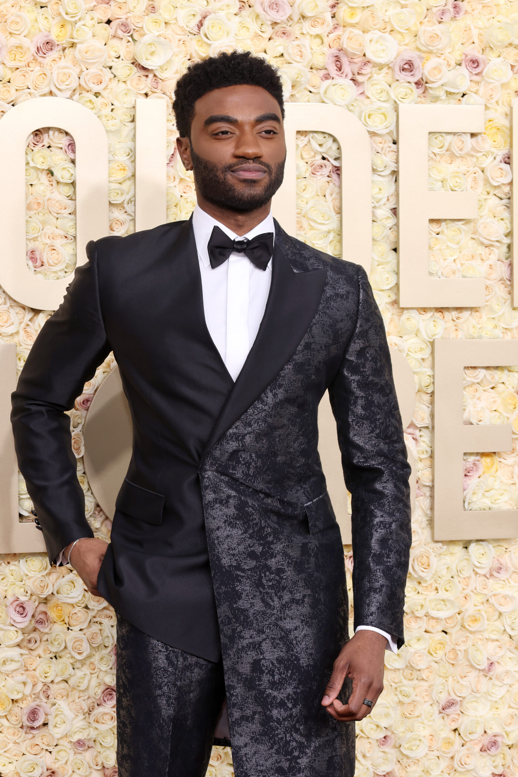 BEVERLY HILLS, CALIFORNIA - JANUARY 07: Jelani Alladin attends the 81st Annual Golden Globe Awards at The Beverly Hilton on January 07, 2024 in Beverly Hills, California. (Photo by Amy Sussman/Getty Images)