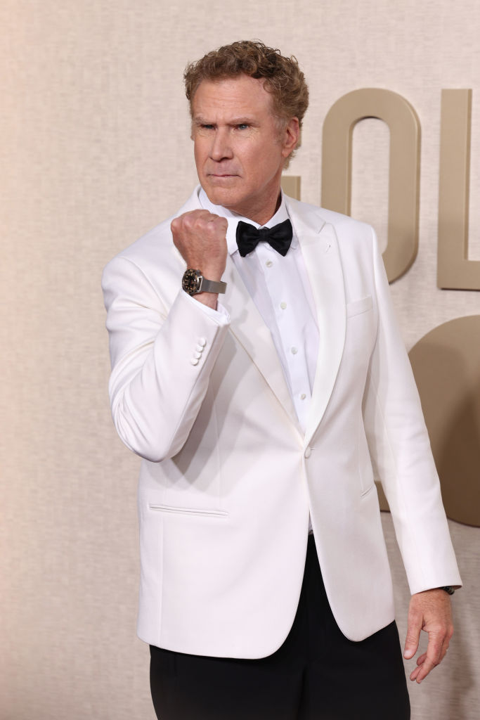 BEVERLY HILLS, CALIFORNIA - JANUARY 07: Will Ferrell attends the 81st Annual Golden Globe Awards at The Beverly Hilton on January 07, 2024 in Beverly Hills, California. (Photo by Kevin Mazur/Getty Images)