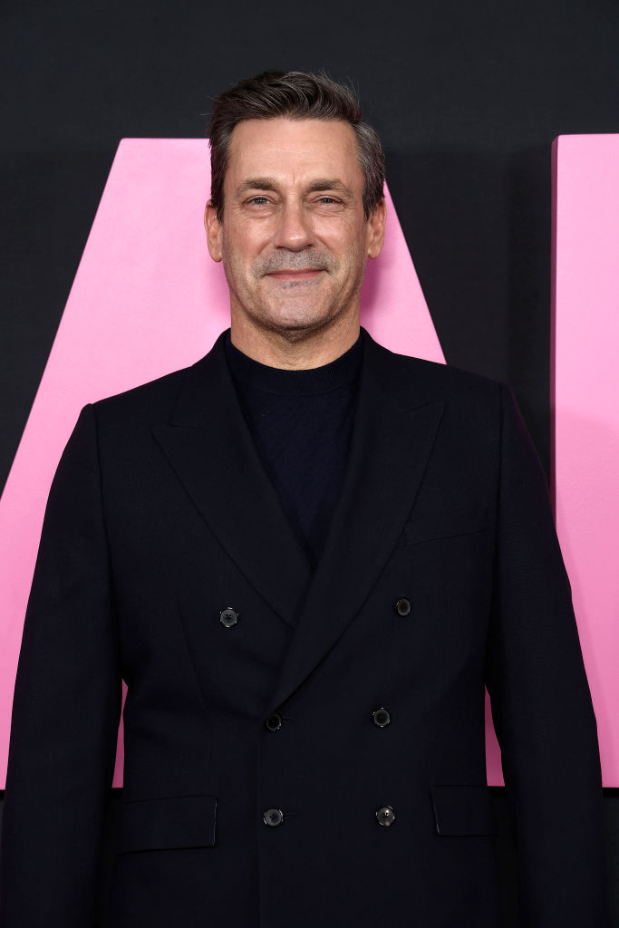 NEW YORK, NEW YORK - JANUARY 08: Jon Hamm attends "Mean Girls" New York premiere at AMC Lincoln Square Theater on January 08, 2024 in New York City. (Photo by John Lamparski/WireImage)