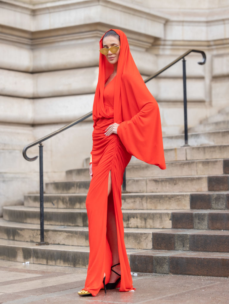 Schiaparelli : Outside Arrivals - Paris Fashion Week - Haute Couture Spring/Summer 2024