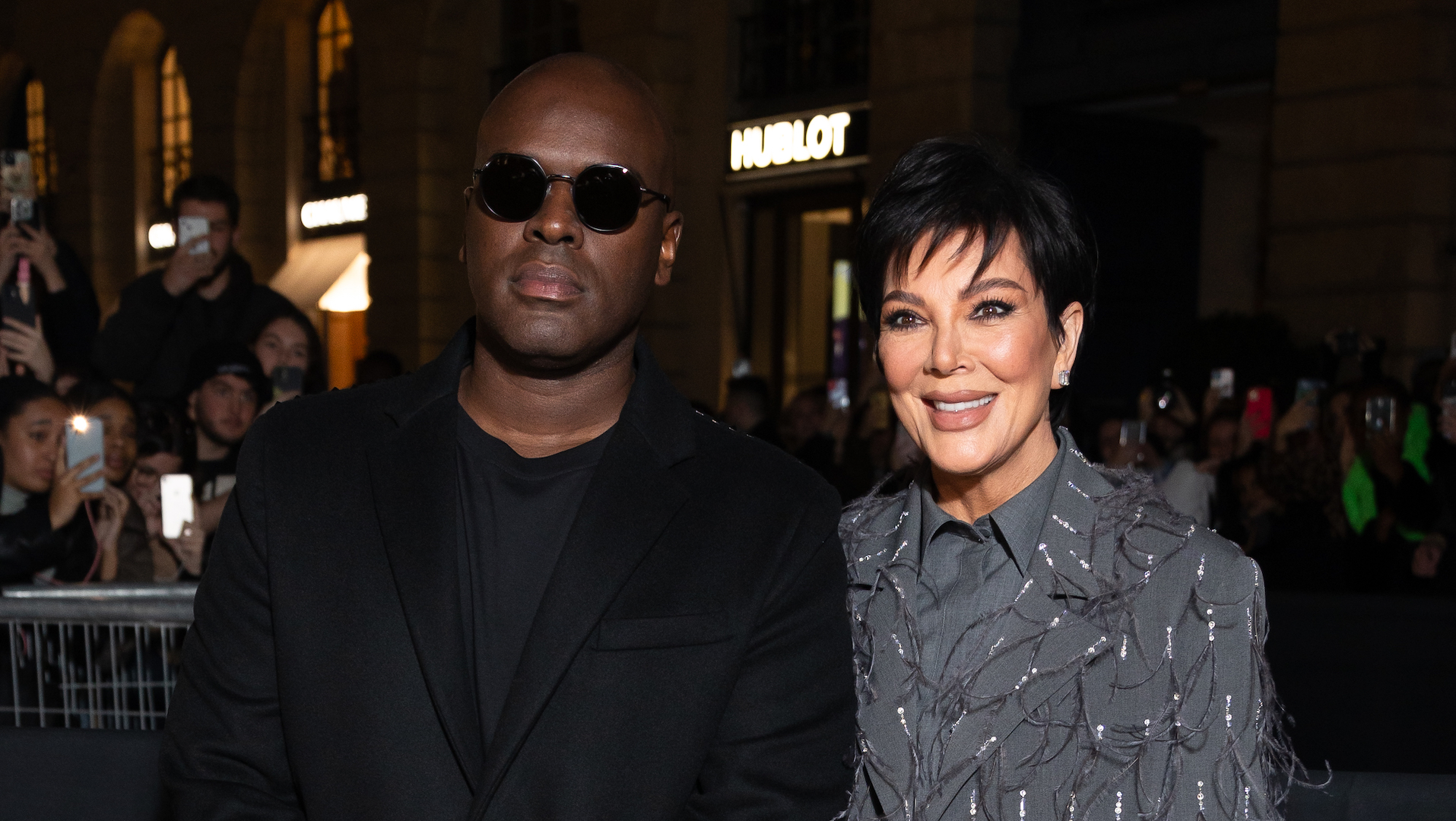 Kris Jenner with her bodyguard/bae