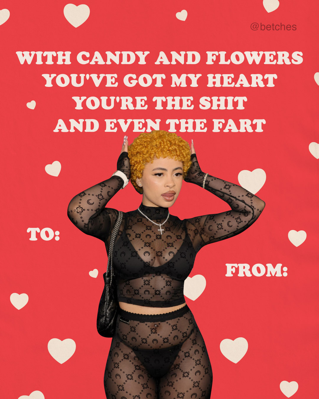 ice spice valentines day card