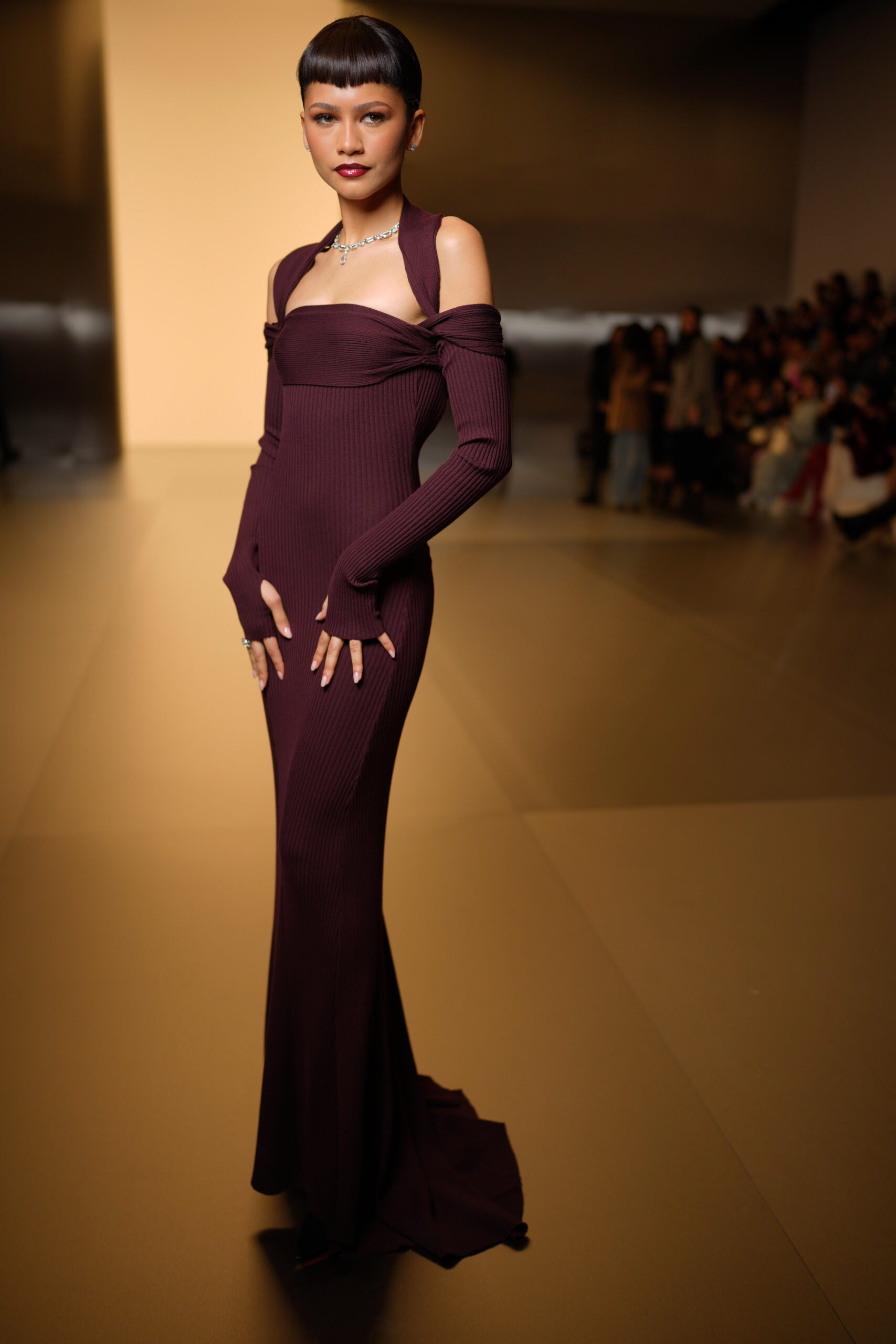Zendaya at the Fendi Couture Spring 2024