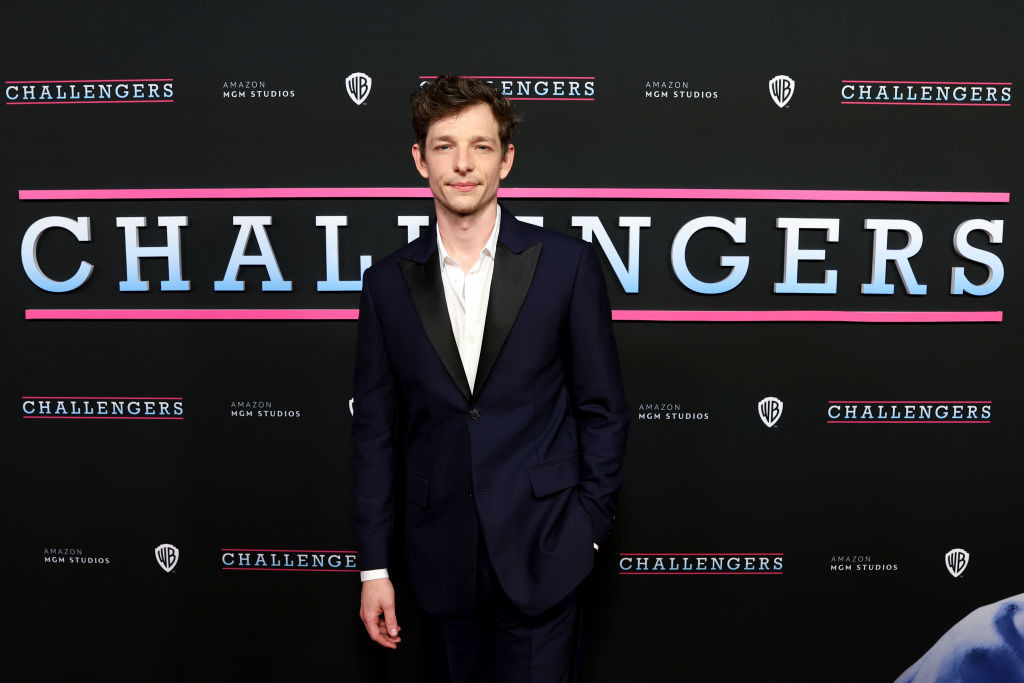 Mike Faist promoting 'Challengers'