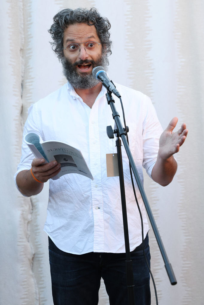 Jason Mantzoukas speaking