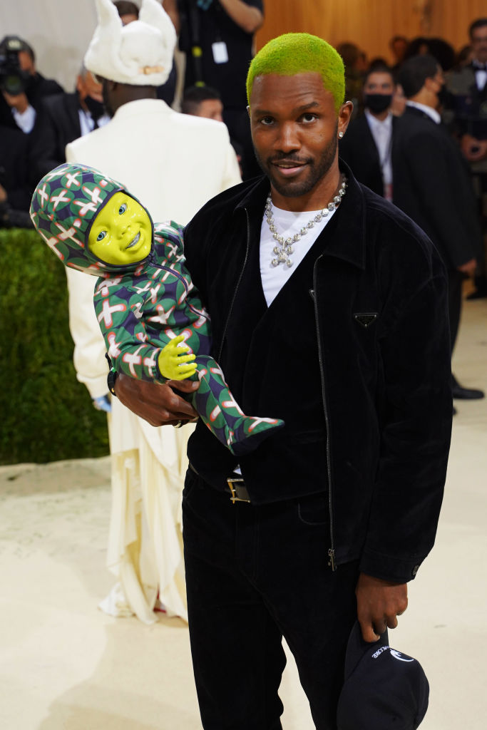Frank Ocean and his doll