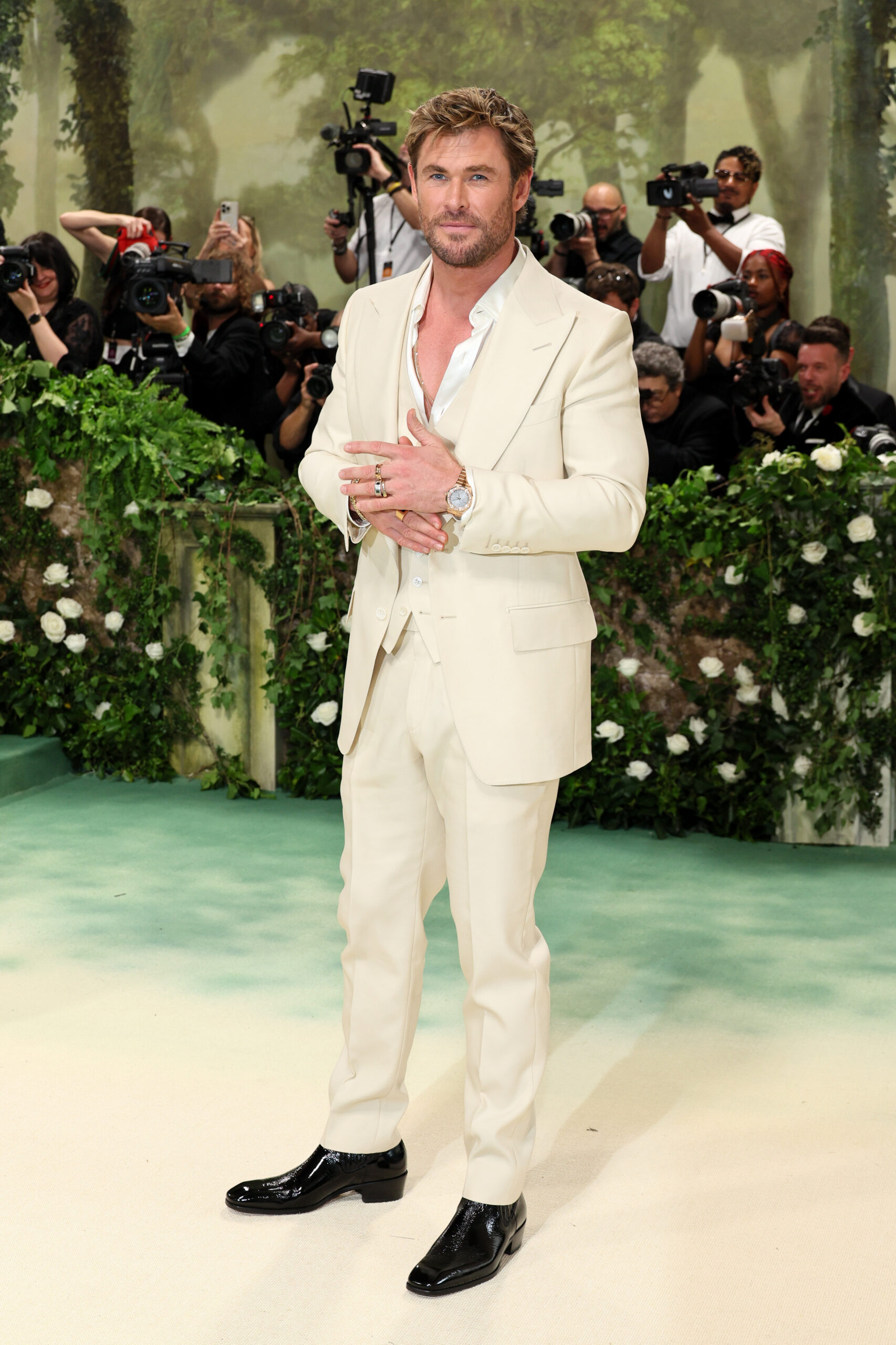 Chris Hemsworth at the 2024 Met Gala