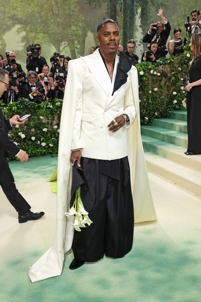 NEW YORK, NEW YORK - MAY 06: Colman Domingo attends The 2024 Met Gala Celebrating "Sleeping Beauties: Reawakening Fashion" at The Metropolitan Museum of Art on May 06, 2024 in New York City. (Photo by Jamie McCarthy/Getty Images)