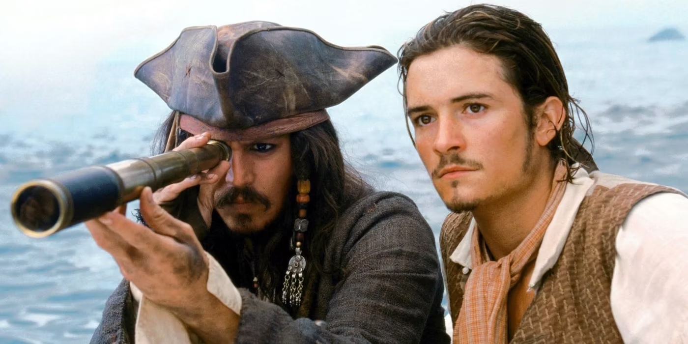 Pirates of the Caribbean; Orlando Blooms; Johnny Depp