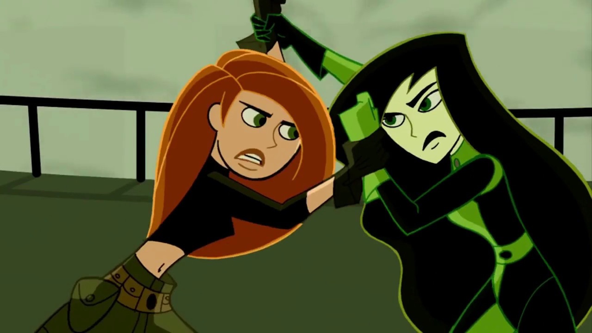 Shego and Kim Possible