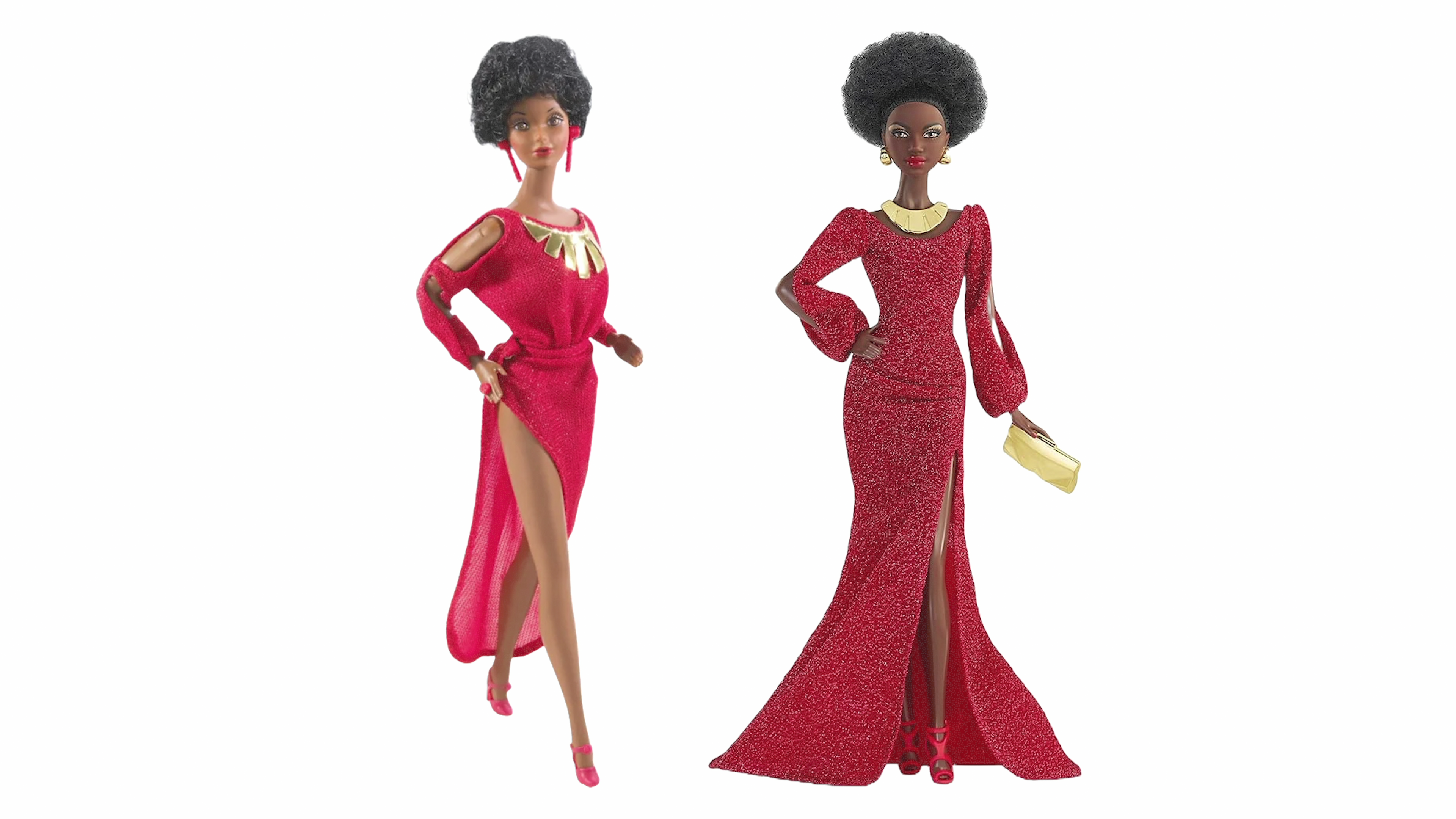 Black Barbie original and 30th Anniversary