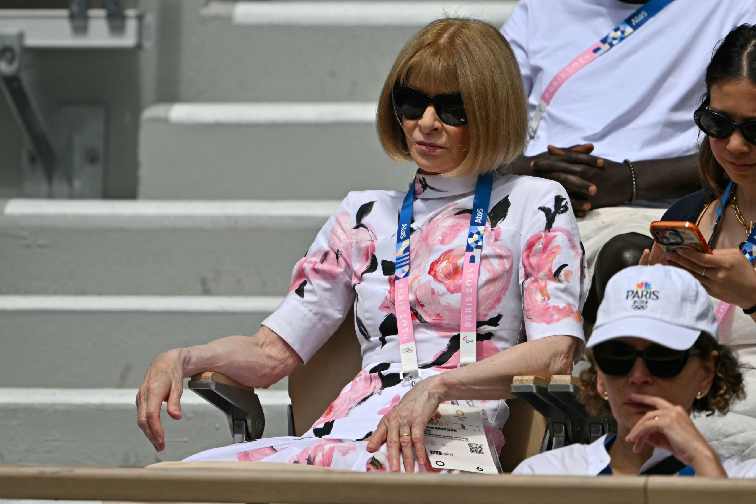 Anna Wintour at the Olympics