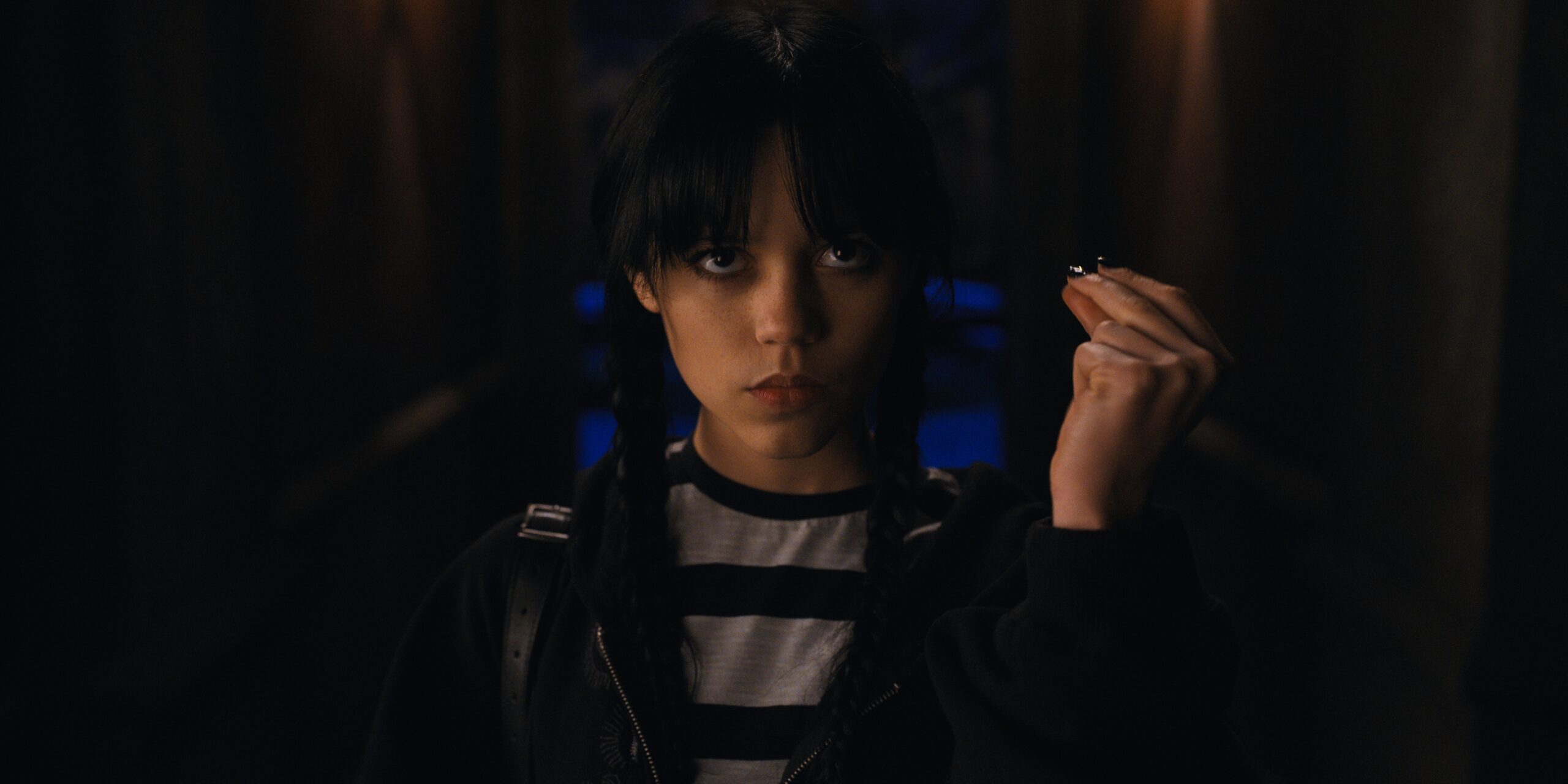 Jenna Ortega as Wednesday in 'Wednesday'