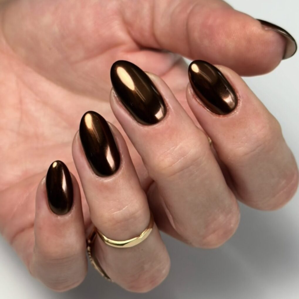 Moscow Mule Nails - Fall Nail Trends