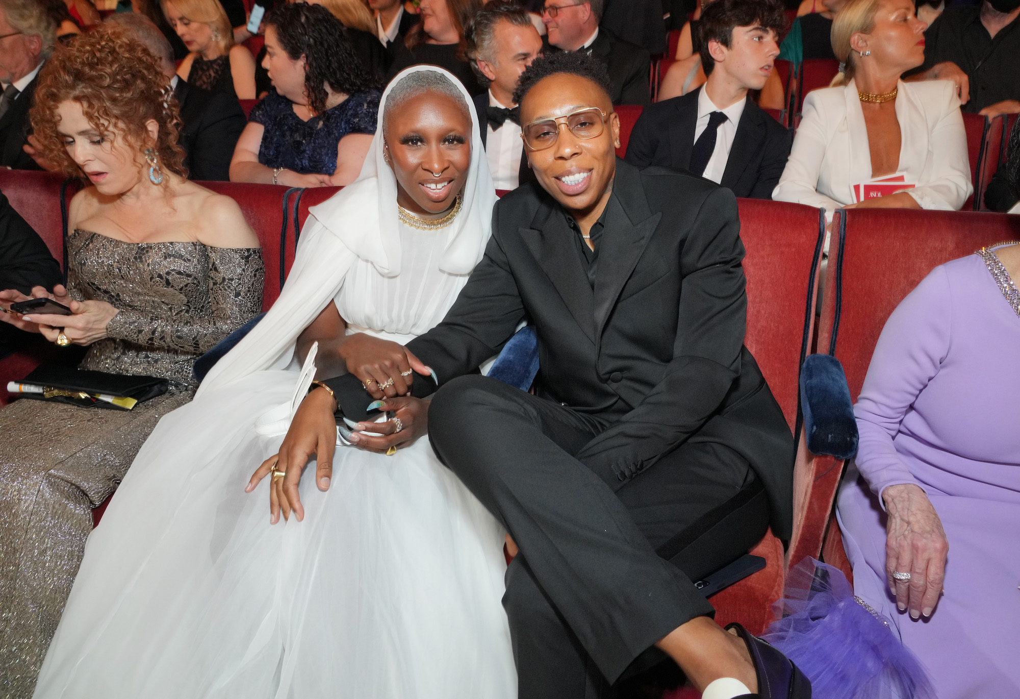 Cynthia Erivo and Lena Waithe 