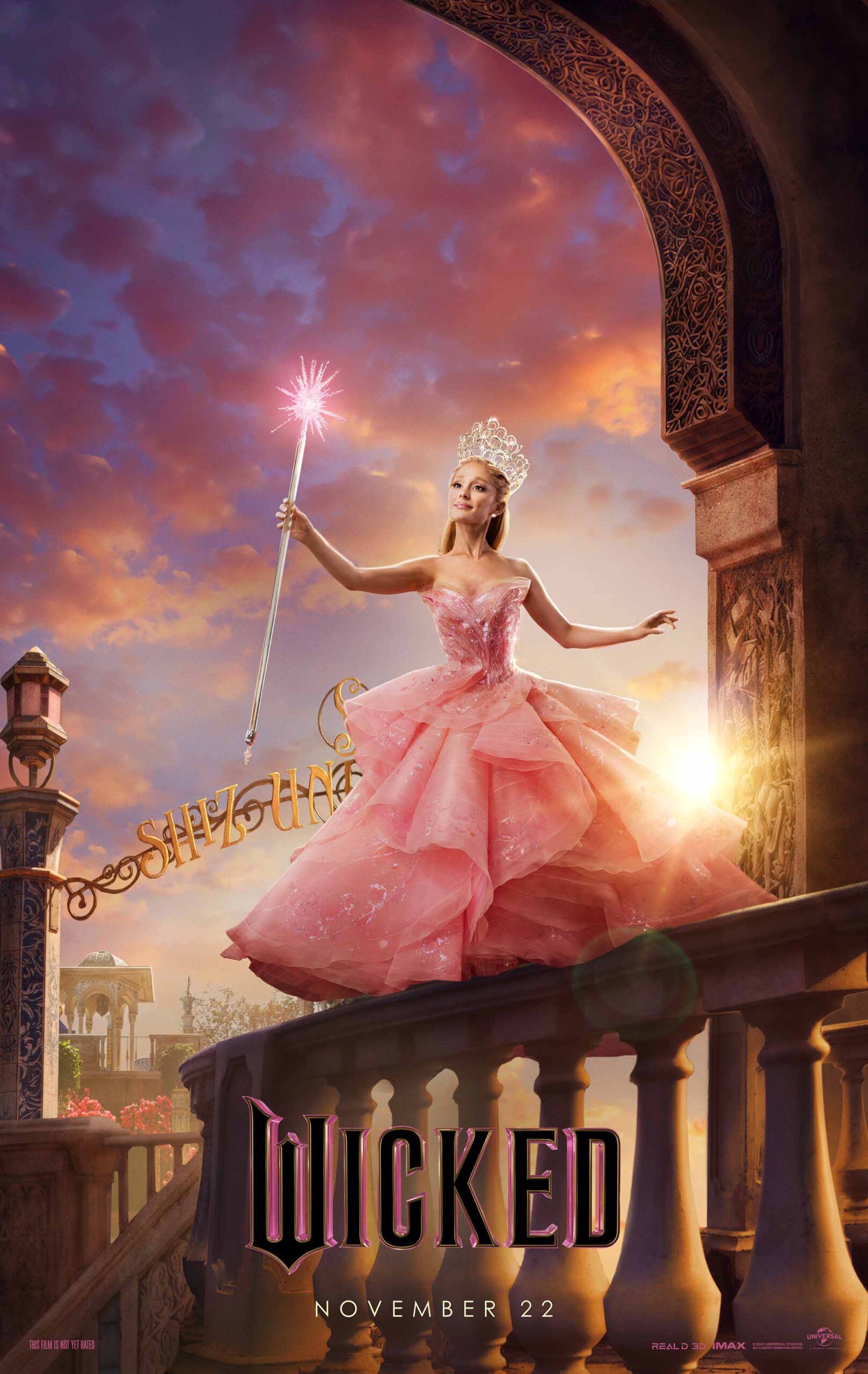 ariana grande glinda cast photo