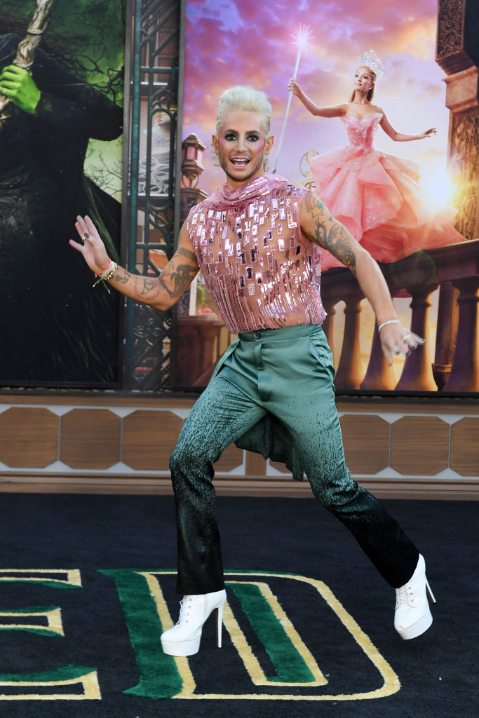 frankie grande wicked premiere