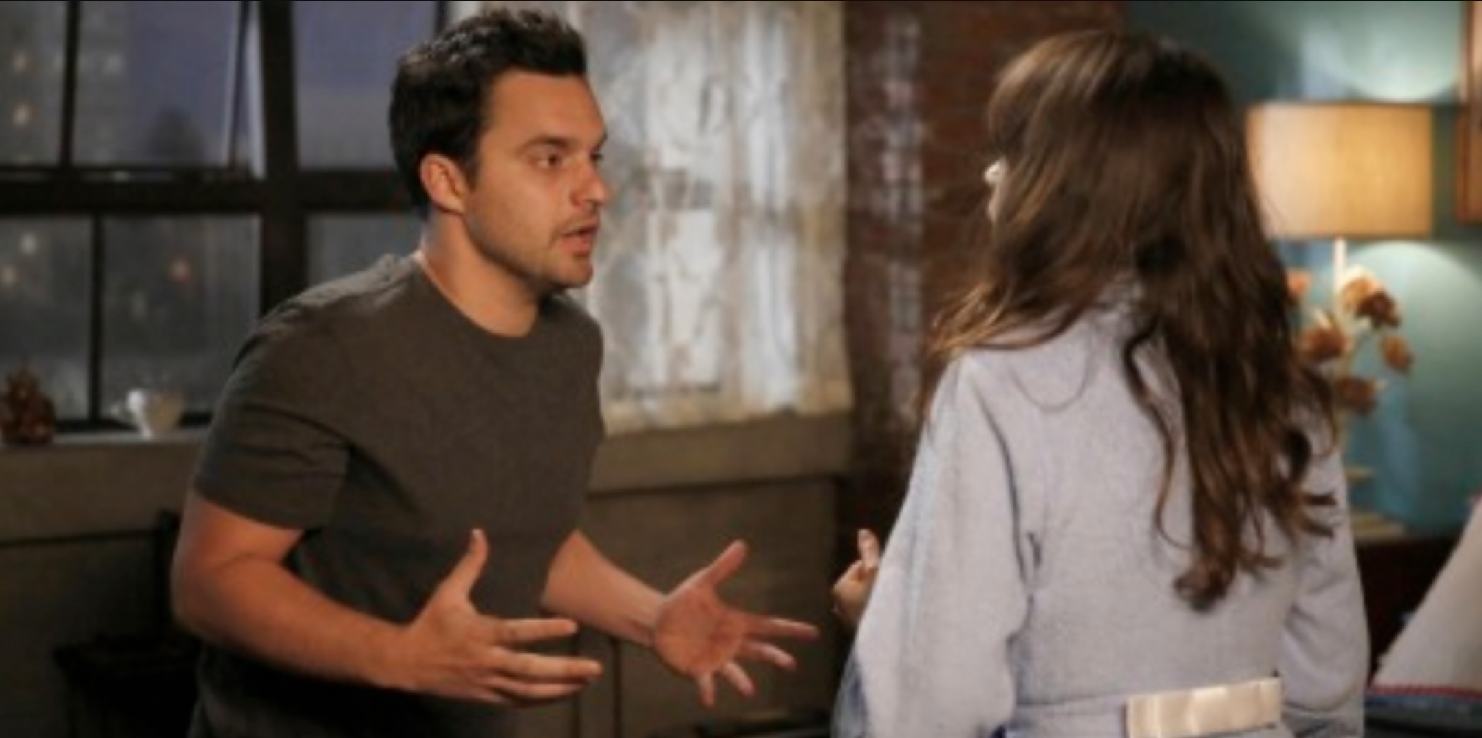 new girl argument