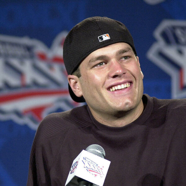 Tom Brady in 2001.