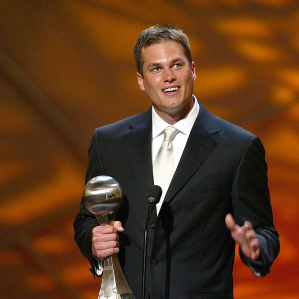 Tom Brady at the Espy Awards in 2002.