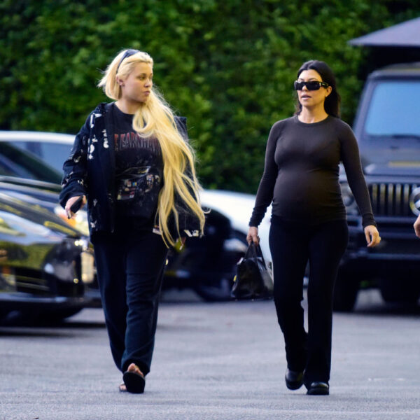Alabama Barker and Kourtney Kardashian 2023