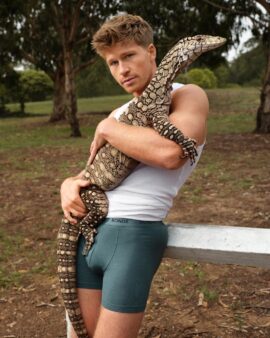 Robert Irwin's Underwear Campaign Photos Are Hot AF - Betches