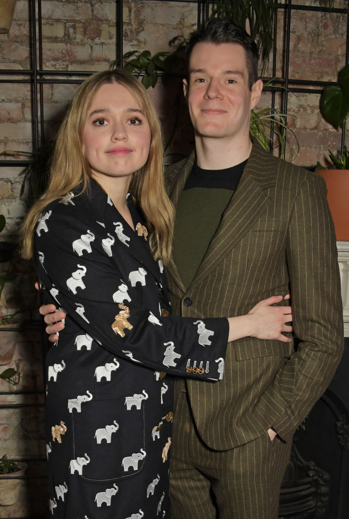 Aimee Lou Wood and Connor Swindells met working on 'Sex Education' and dated