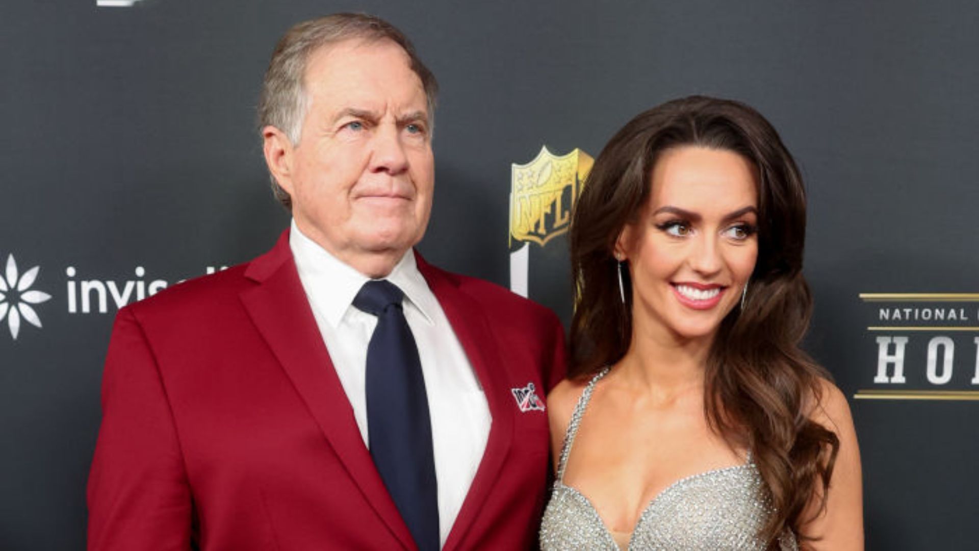 Bill Belichick and Jordon Hudson
