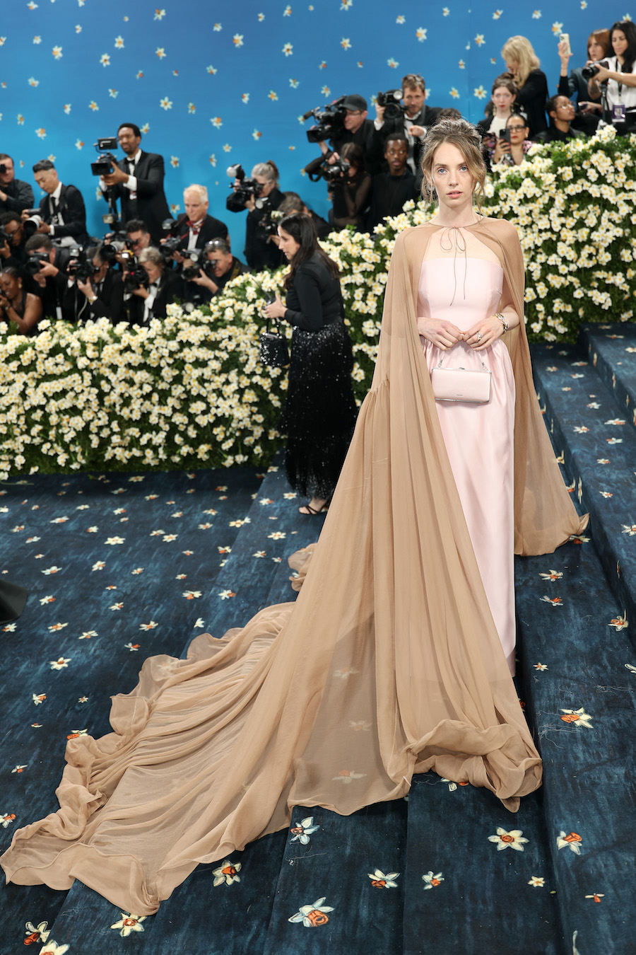 NEW YORK, NEW YORK - MAY 05: Maya Hawke attends the 2025 Met Gala Celebrating "Superfine: Tailoring Black Style" at Metropolitan Museum of Art on May 05, 2025 in New York City. (Photo by Michael Loccisano/GA/The Hollywood Reporter via Getty Images)