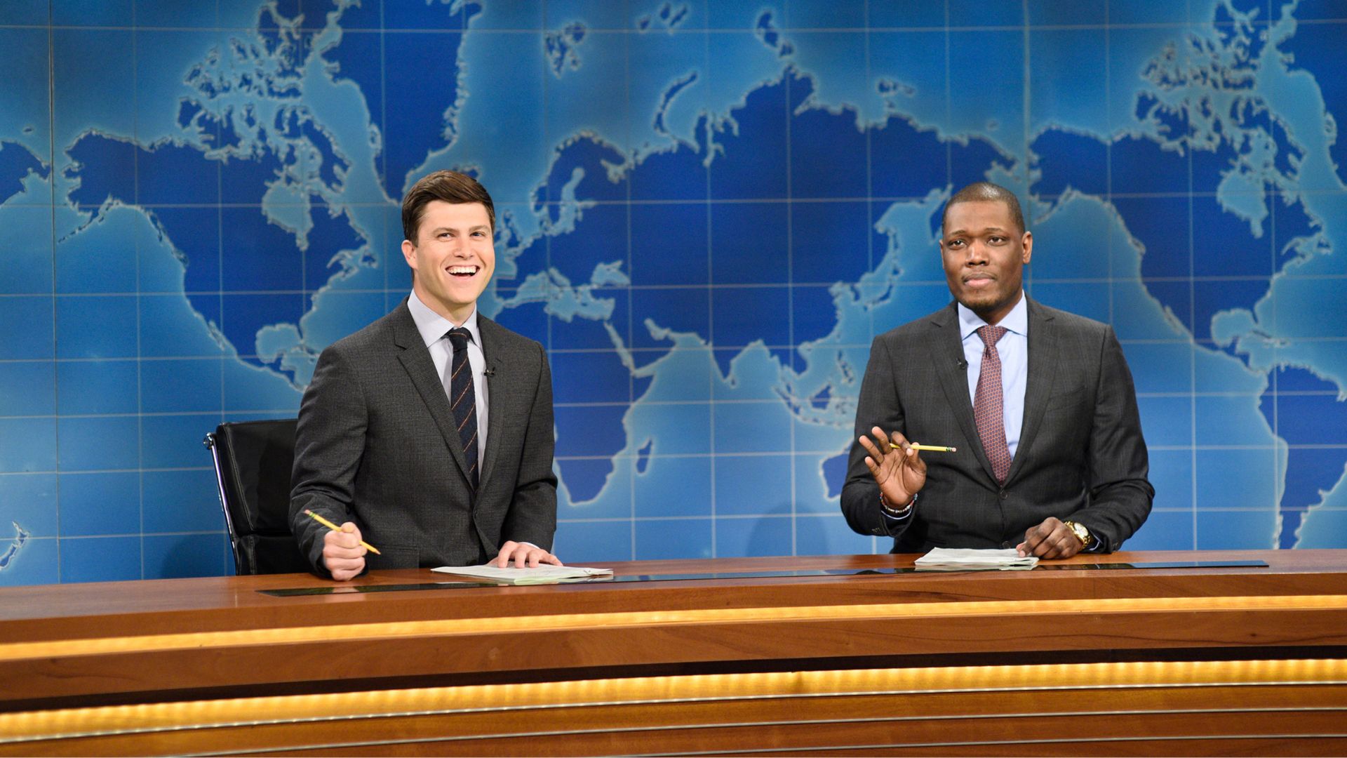 Are Weekend Update Kings Colin Jost And Michael Che Really Leaving 'SNL'? Gonna Cry