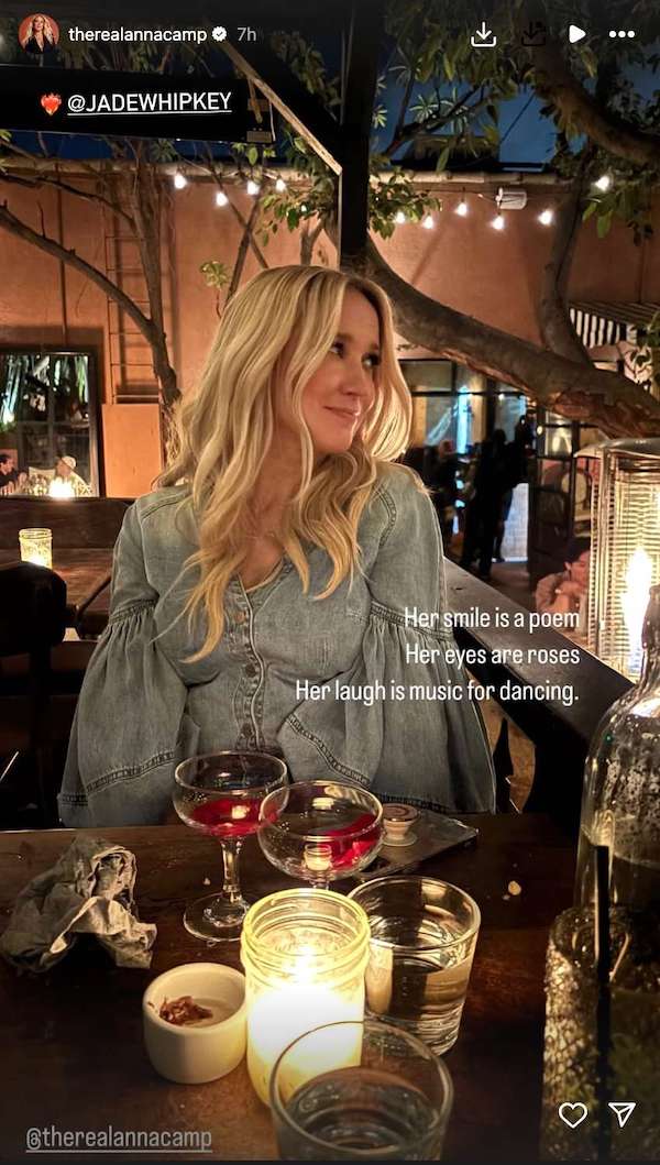 Anna Camp Jade Whipkey Instagram