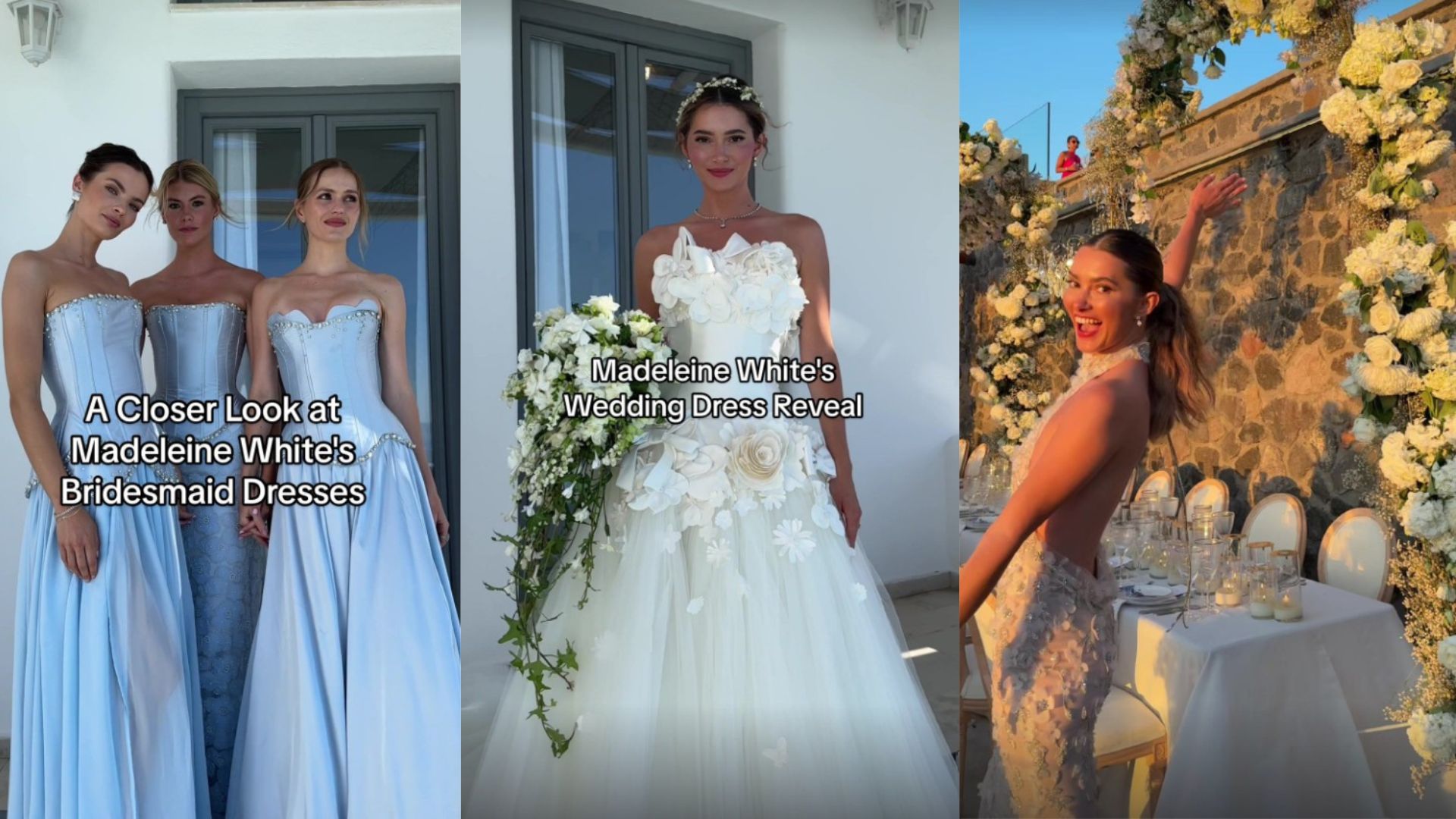 Why Is Madeleine White Famous? Maddie White Wedding Outfits