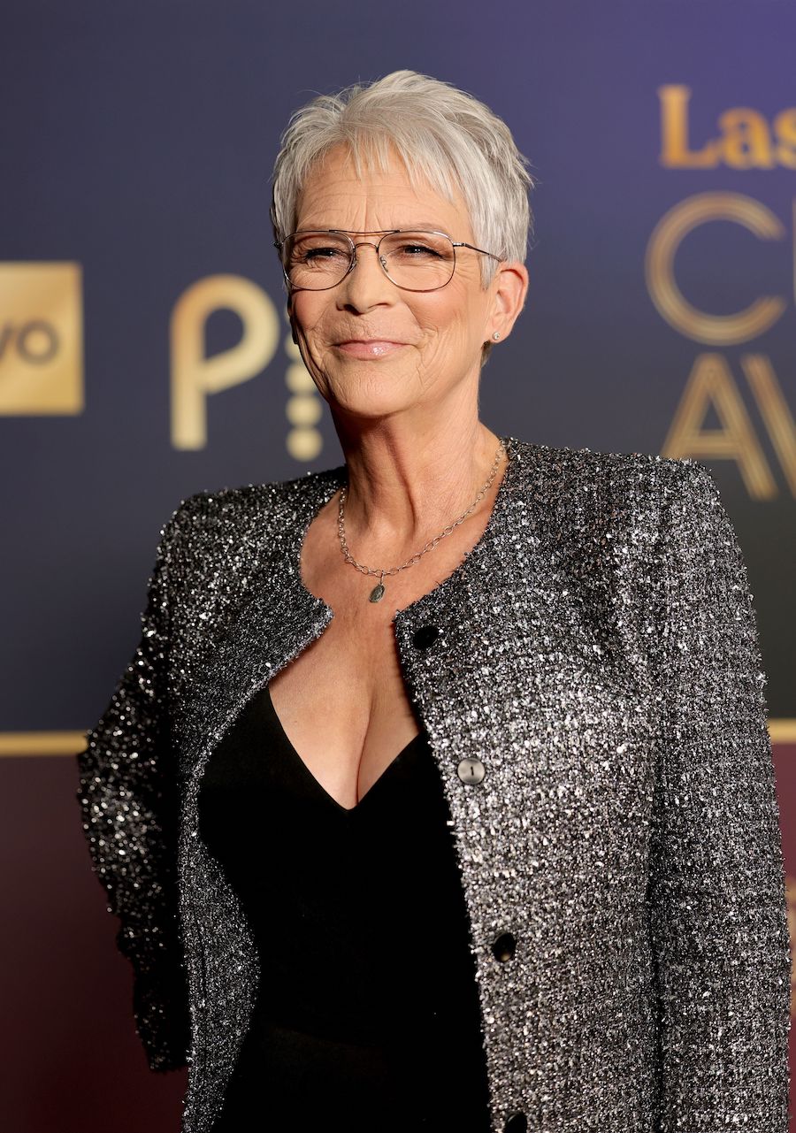 LOS ANGELES, CALIFORNIA - JULY 17: Jamie Lee Curtis attends Las Culturistas Culture Awards at The Orpheum Theatre on July 17, 2025 in Los Angeles, California. (Photo by Maya Dehlin Spach/Getty Images)