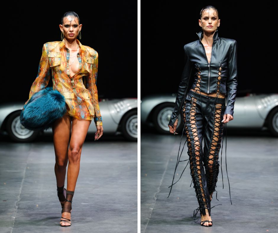 Turn up the heat with smokey eyes and a glowing body