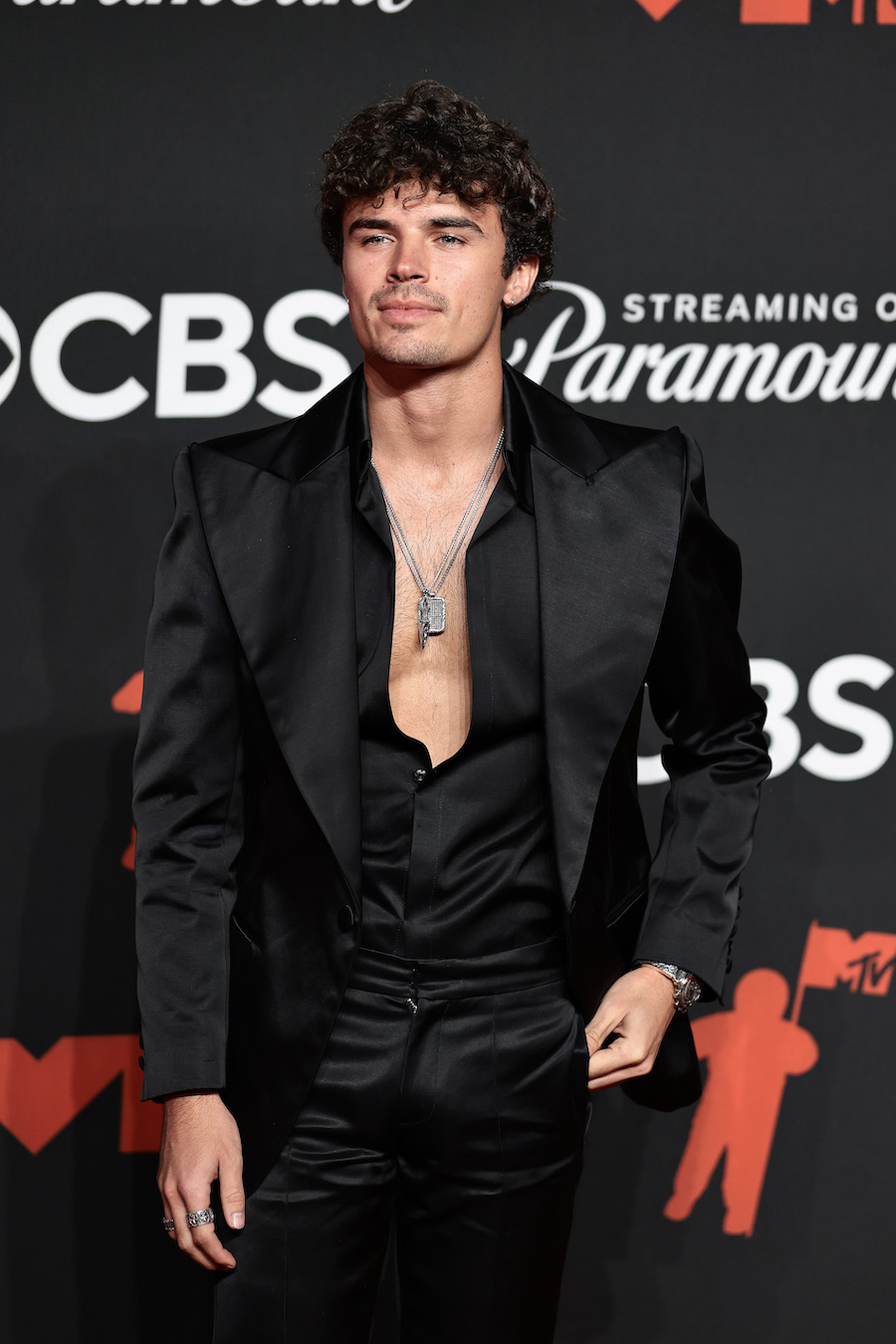 Nic Vansteenberghe attends the 2025 MTV Video Music Awards
