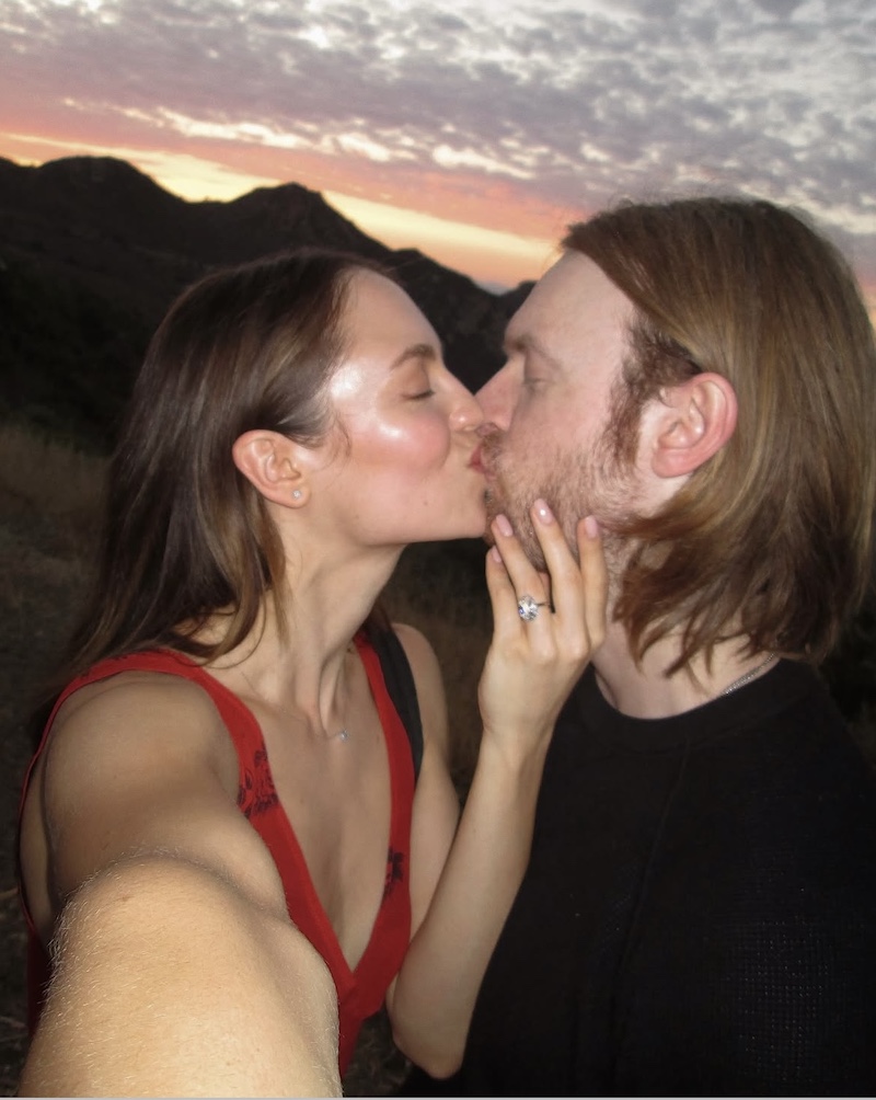 Claudia and Finneas engaged